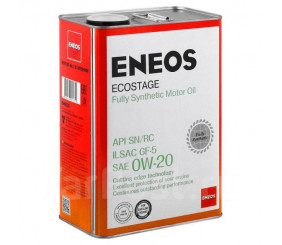 Масло ENEOS Ecostage SN 0/20 синт. 1л