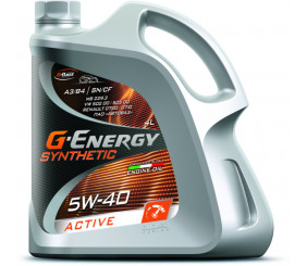 Масло G-Energy Active 5/40 SN/CF 4л синт