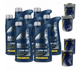 Масло MANNOL Nano Technology SM 10/40 1л 