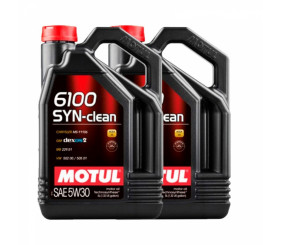 Масло MOTUL 6100 SYN-CLEAN 5/30 5л