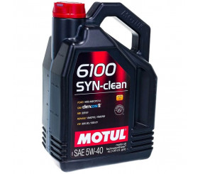 Масло MOTUL 6100 SYN-CLEAN 5/40 4л