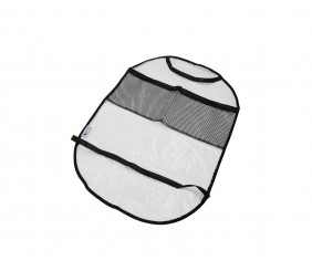 Защита спинки сидения SW 60*38см ПВХ прозрачная с карманами