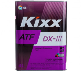 Жидкость д/АКПП KIXX ATF DX III 4л