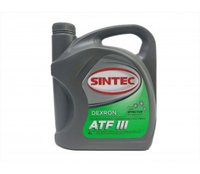 Жидкость д/АКПП SINTEC ATF Dextron III 4л